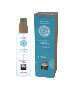 Feromonen Bed & Body Spray Voor Mannen - Amber & Japanse Mint