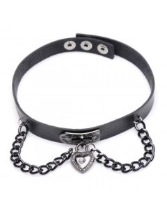 Gothic Heart Verstelbare Collar