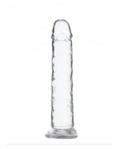 Crystal Addiction - Transparante Dildo - 18 cm