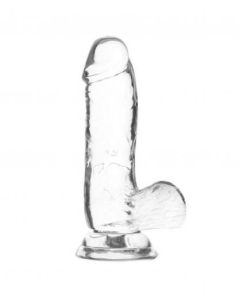 Crystal Addiction - Transparante Dildo - 15 cm