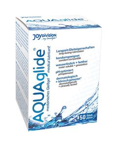 AQUAglide Waterbasis Glijmiddel - 50 Zakjes