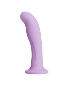 Royal Heart Strap-On Dildo - Paars