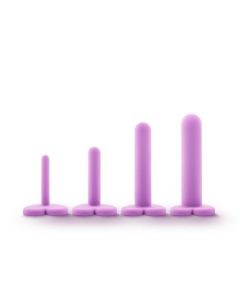 Wellness - Siliconen Vagina Dilator Set - Paars