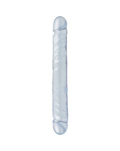 Crystal Jellies Dubbel Dildo - Transparant