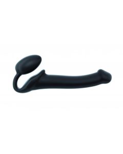 Strap On Me - Strapless Voorbind Dildo - Maat M - Zwart