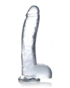 Jock C-Thru Transparante Dildo - 29 cm.