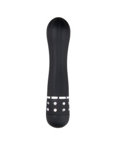 Easytoys Mini Vibrator Gelinieerd - Zwart