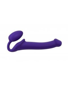 Strap On Me - Strapless Voorbind Dildo - Maat M - Paars