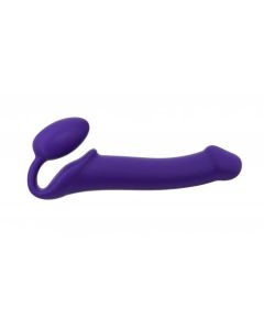 Strap On me - Strapless Voorbind Dildo - Maat L - Paars