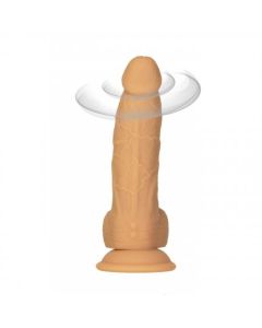 Naked Addiction Roterende & Vibrerende Dildo - 20 cm