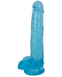 Lollicock - Dildo Slim Stick With Balls - Berry Ice - 20.3 cm