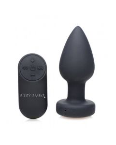 Vibrerende Buttplug Met LED-licht - Medium