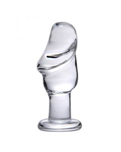 Asvini Glazen Buttplug - Transparant