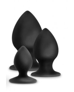 Anal Adventures Platinum - Stout Anaal Plug Set