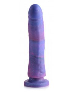 Magic Stick Siliconen Dildo Met Glitters - 20 cm