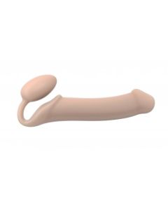 Strap On Me - Strapless Voorbind Dildo - Maat XL - Beige