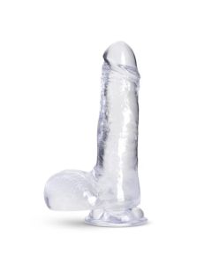 B Yours Plus - Rock n’ Roll Dildo - Transparant