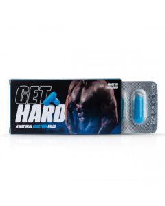 Get Hard! Erectiepillen - 4 Stuks