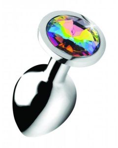 Rainbow Gem Buttplug - Middel