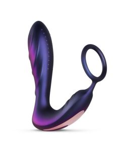 Hueman - Black Hole Anaal Vibrator Met Cockring