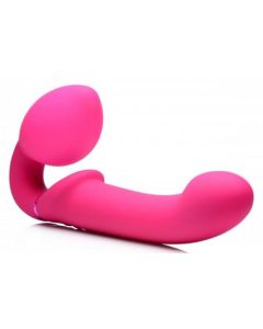 G-Pulse Vibrerende Strapless Dildo Met Afstandsbediening- Roze