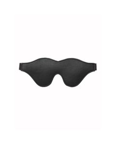 Strict Leather Black Fleece Lined Blindfold