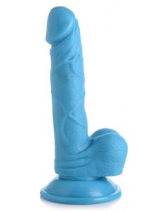 Poppin Dildo 16,5 cm - Blauw