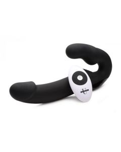 Urge Strapless Strap-On Vibrator - Zwart