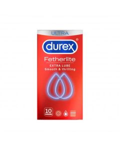 Durex Thin Feel Extra Glijmiddel - 10 st.