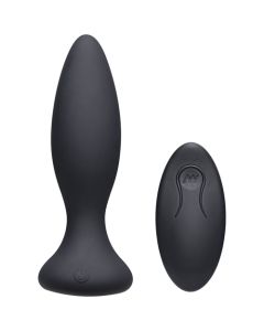 Vibe Beginner Vibrerende Buttplug - Zwart