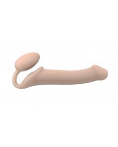 Strap On Me - Strapless Voorbind Dildo - Maat L - Beige