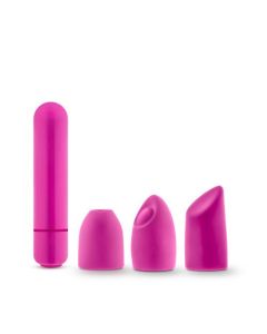 Rose - Euphoria Bullet Vibrator Met Opzetstukken - Roze