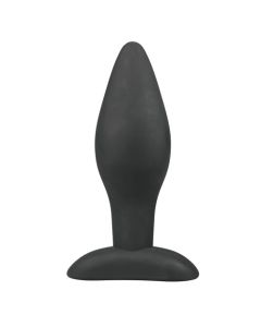 Grote Zwarte Siliconen Buttplug