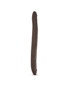 Dr. Skin - Realistische Dubbele Dildo 40 cm - Chocolate