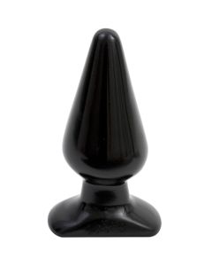 Classic Butt Plug - Smooth  Large - Zwart