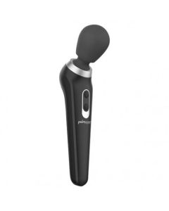 Palm Power -  Extreme Wand Vibrator - Zwart