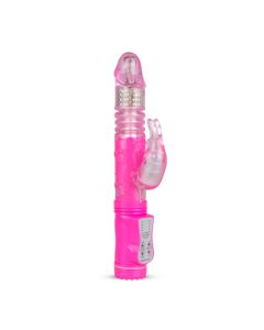 EasyToys Stotende Rabbit Vibrator - Roze