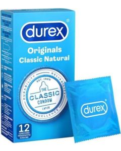 Condooms Durex Classic Natural 12st