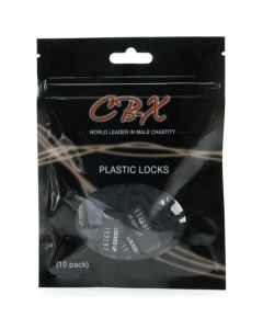 CB-X - Plastic Hangslotjes - 10 Stuks