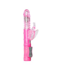 Stotende Butterfly Vibrator - Roze