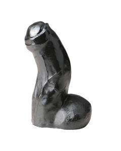 All Black Dildo - 17 cm