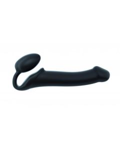 Strap On Me - Strapless Voorbind Dildo - Maat L - Zwart