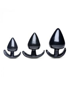 Triple Spades Driedelige Buttplug Set