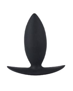 Zwarte slanke buttplug