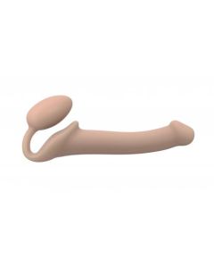 Strap On Me - Strapless Voorbind Dildo - Maat M - Beige